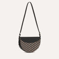 Goyard Hirondelle Schoudertas – Zwart / Grijs