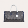 Goyard Boston 50 Reistas – Grijs / Donkerblauw