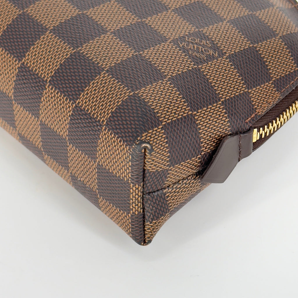 Louis Vuitton Cosmetic Pouch GM Damier Ebene