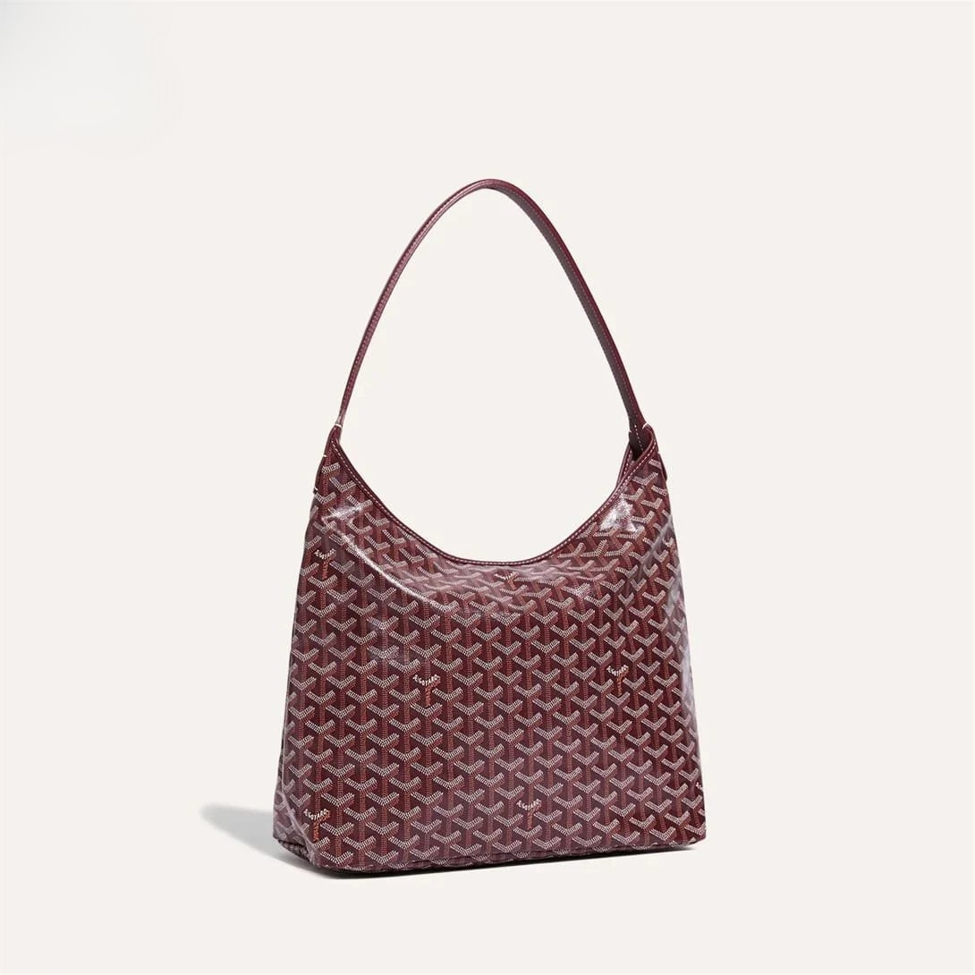 Goyard Bohème Hobo Schoudertas – Bordeauxrood