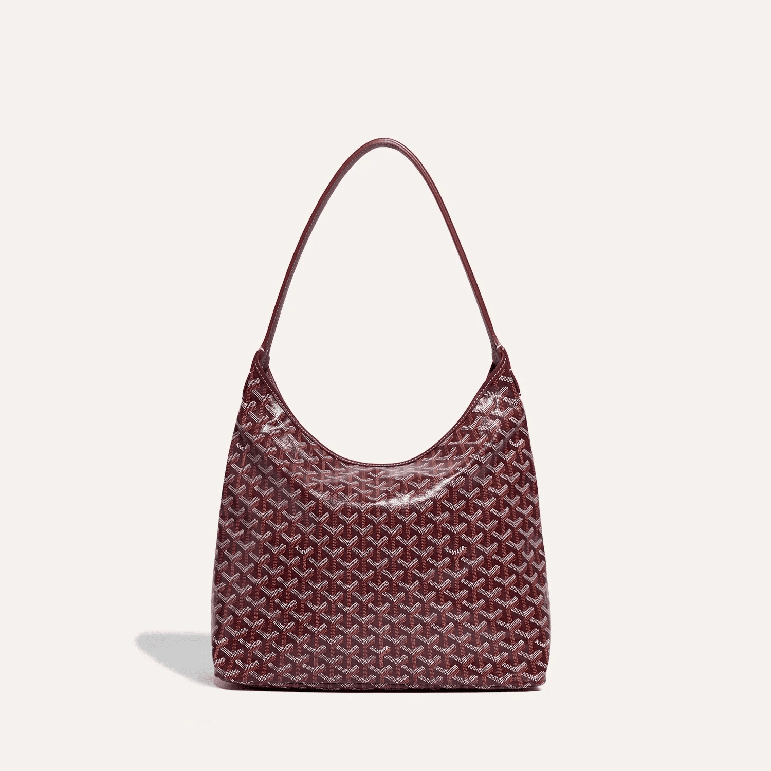 Goyard Bohème Hobo Schoudertas – Bordeauxrood