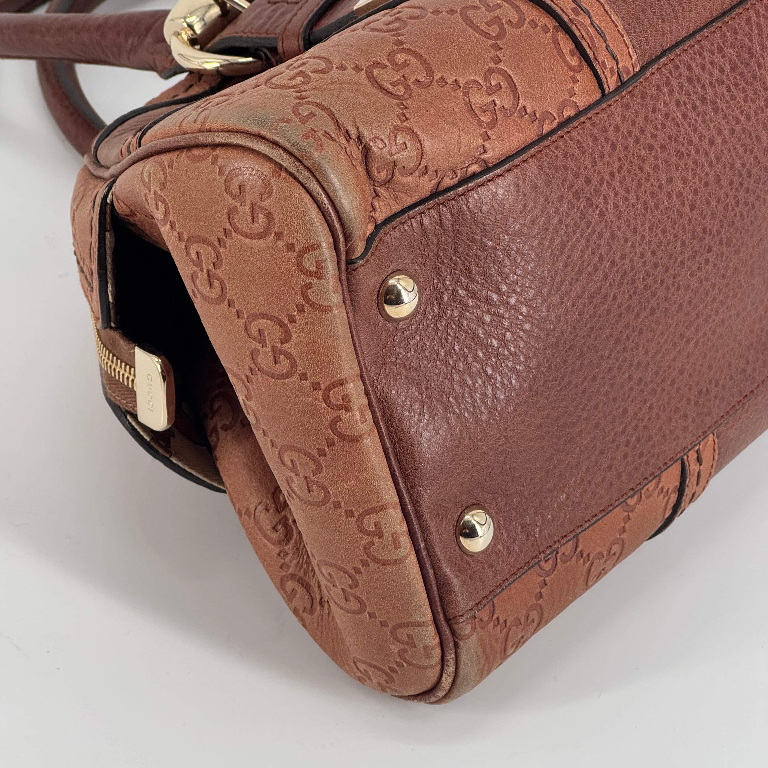 Gucci Signoria Handbag Brown