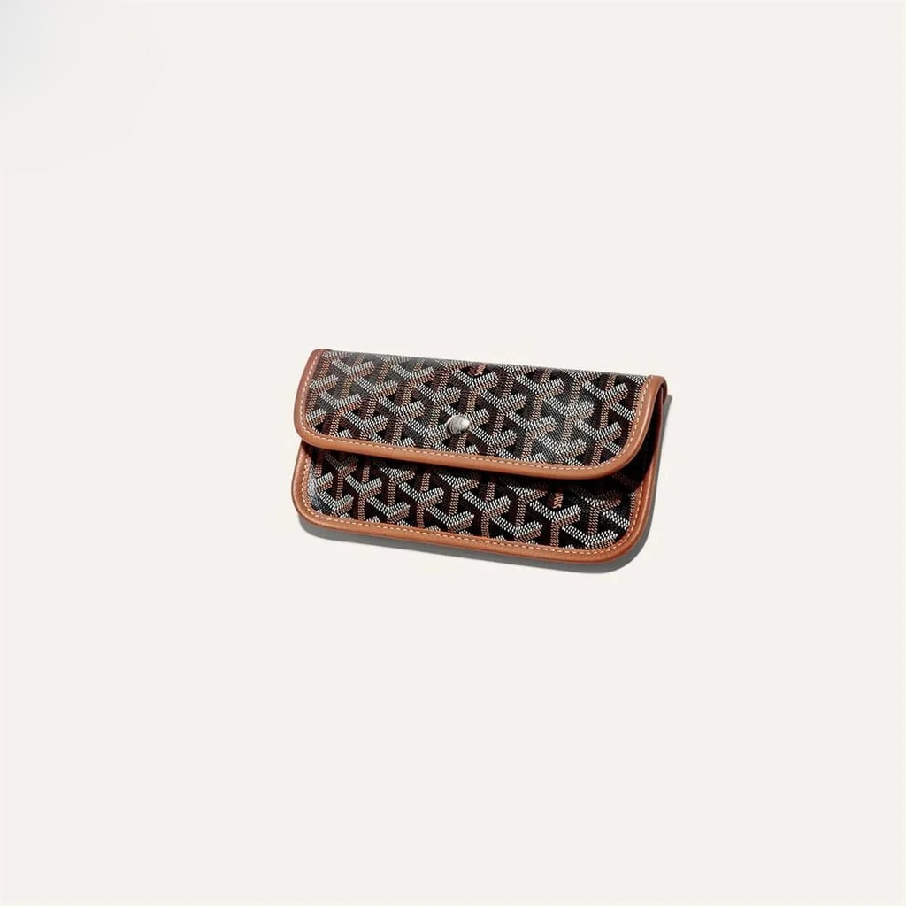 Goyard Bohème Hobo Schoudertas – Zwart & Cognac