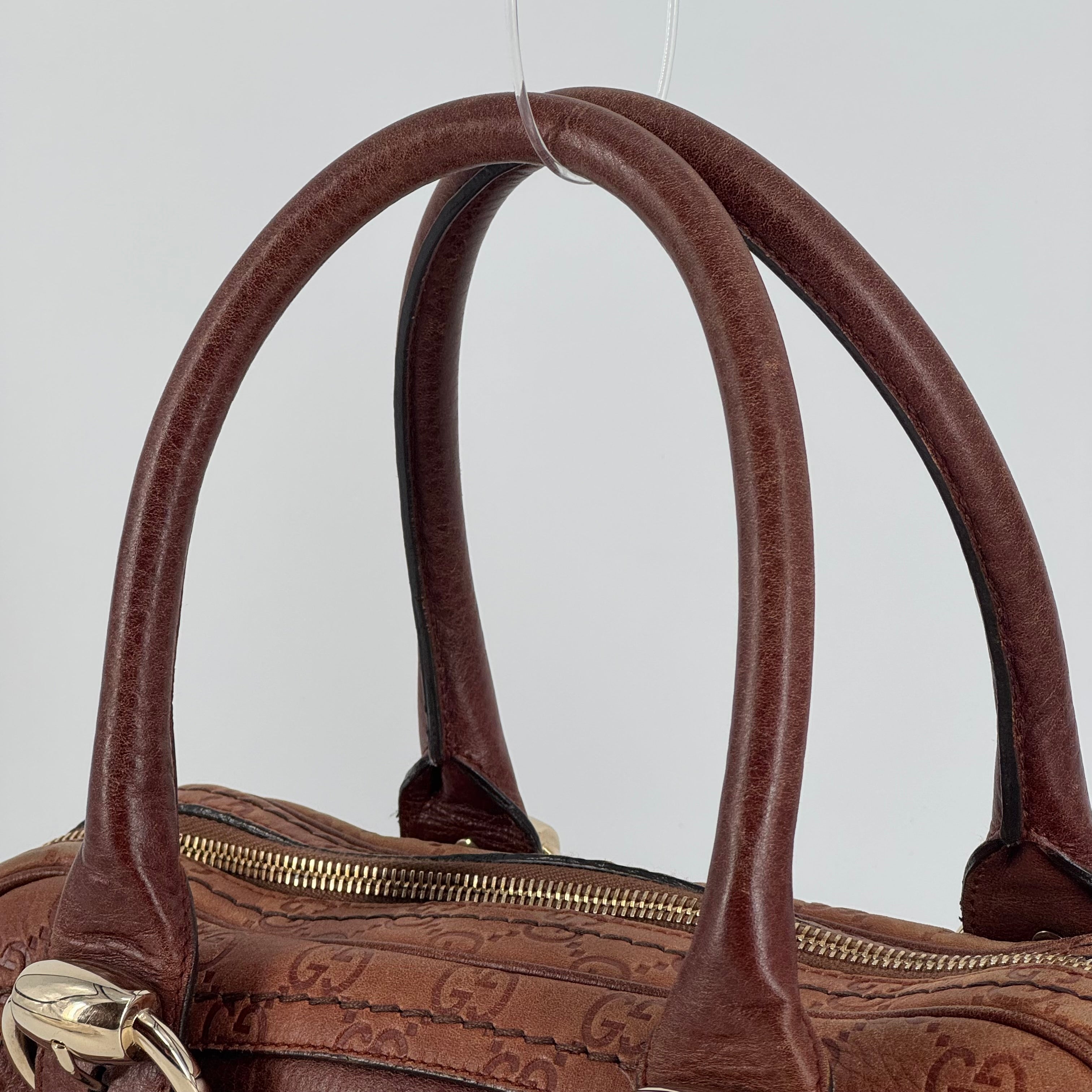 Gucci Signoria Handbag Brown