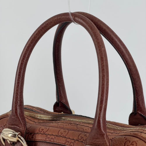 Gucci Signoria Handbag Brown
