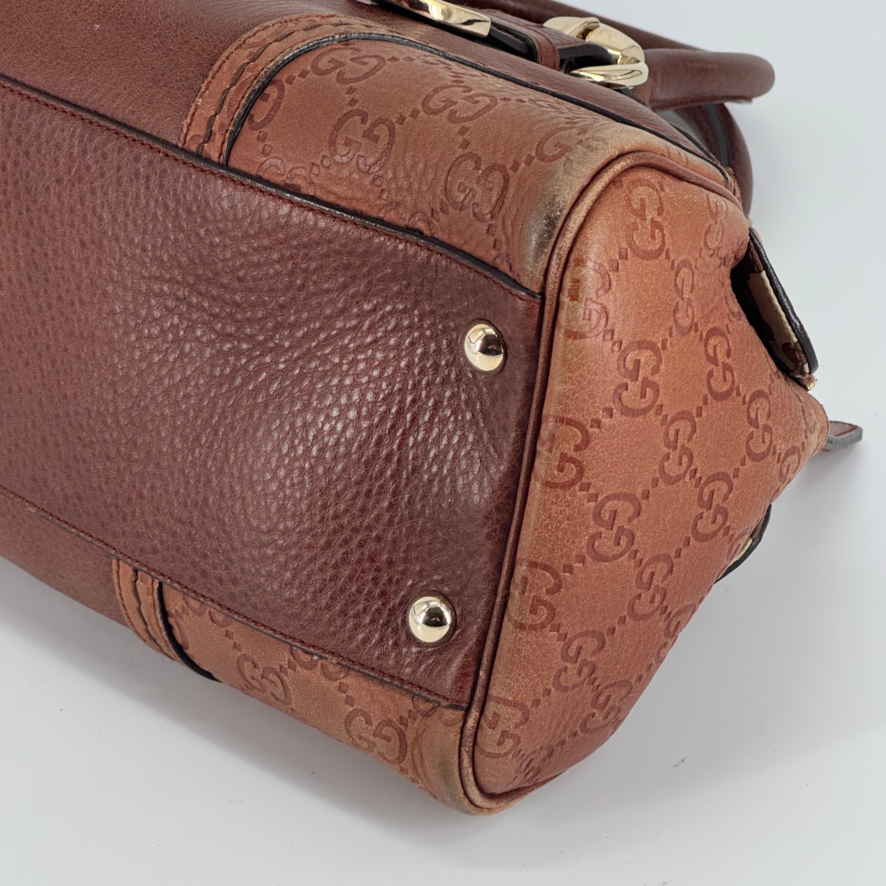 Gucci Signoria Handbag Brown