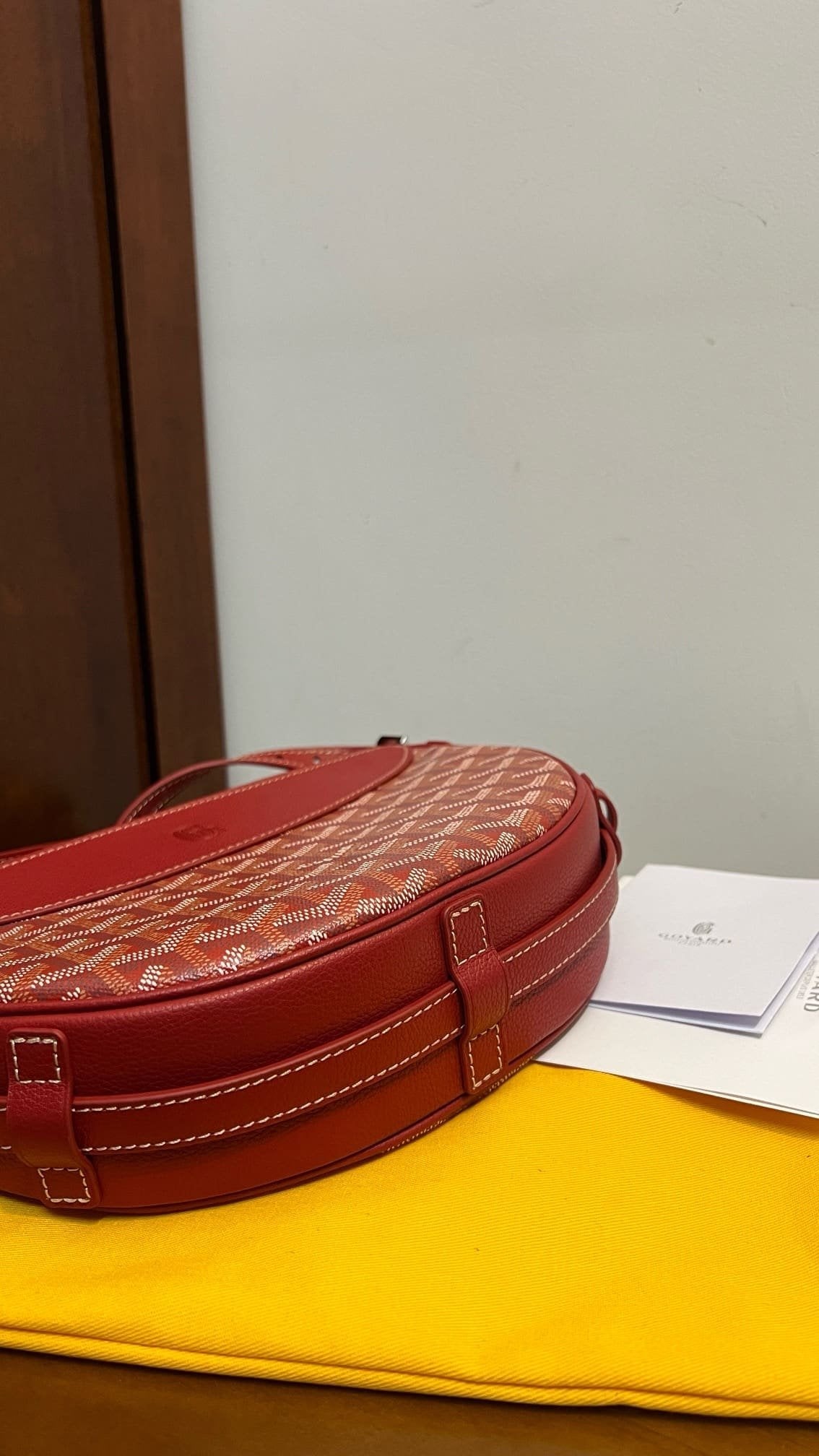 Goyard Hirondelle Schoudertas – Rood