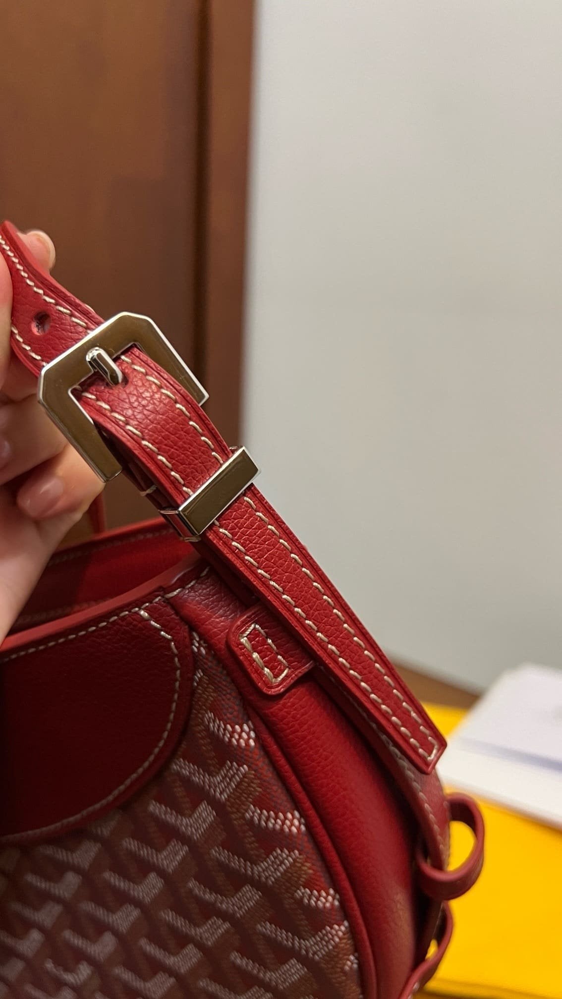 Goyard Hirondelle Schoudertas – Rood