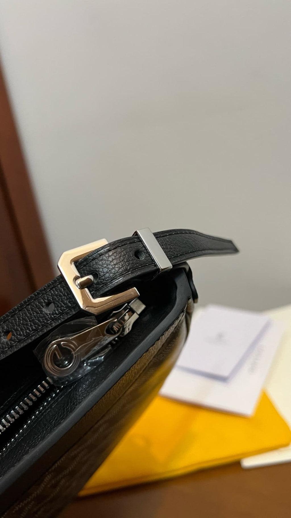Goyard Hirondelle Schoudertas – Zwart / Grijs