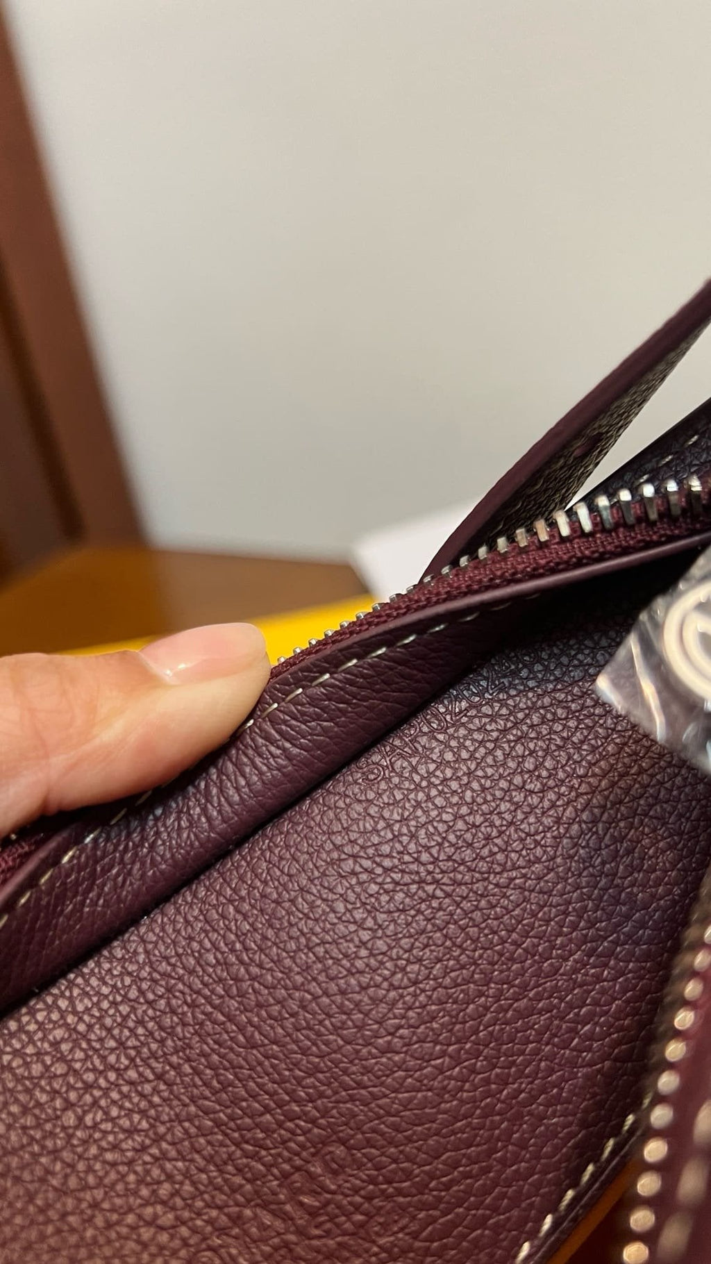 Goyard Hirondelle Schoudertas – Bordeauxrood