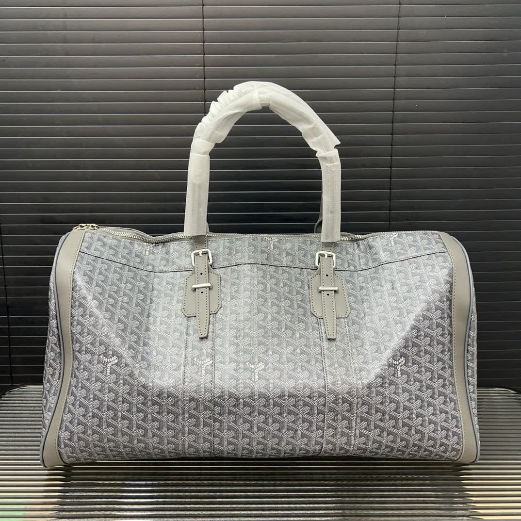 Goyard Boston 50 Reistas – Lichtgrijs