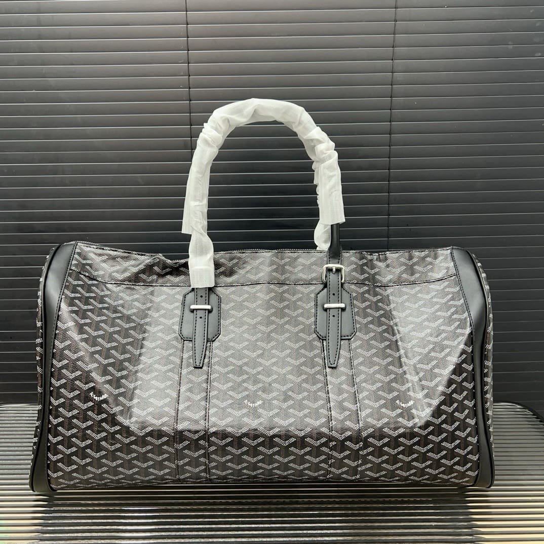 Goyard Boston 50 Reistas – Grijs / Zwart